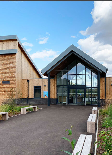 Lungfish Architects Ltd — Cotton End entrance preview image